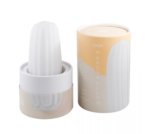 Белый мастурбатор Marshmallow Maxi Syrupy