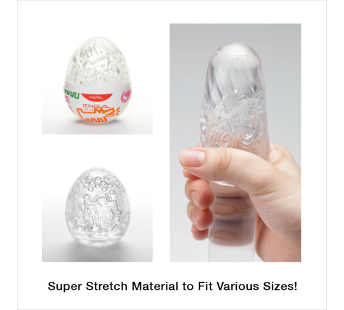 Мастурбатор-яйцо Keith Haring EGG DANCE