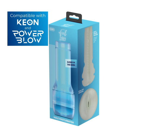 Люминесцентный мастурбатор-вагина FeelGlow Stroker