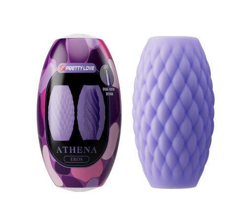 Сиреневый нереалистичный мастурбатор Athena