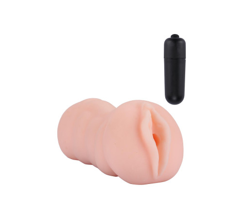 Телесный мастурбатор-вагина Tracey Vibrating Vagina Stroker