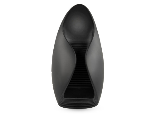 Черный мастурбатор с гибкими крылышками