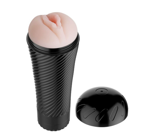 Мастурбатор-вагина с многоуровневой вибрацией Pink Pussy Мастурбатор-вагина с многоуровневой вибрацией Pink Pussy