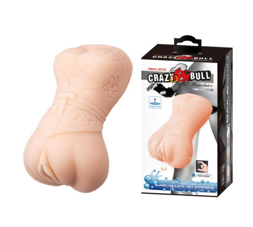 Мастурбатор-вагина с эффектом смазки в виде женской фигурки