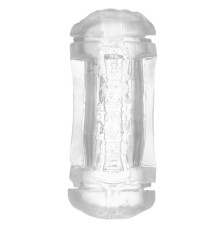 Прозрачный двусторонний мастурбатор Sophia - вагина и анус