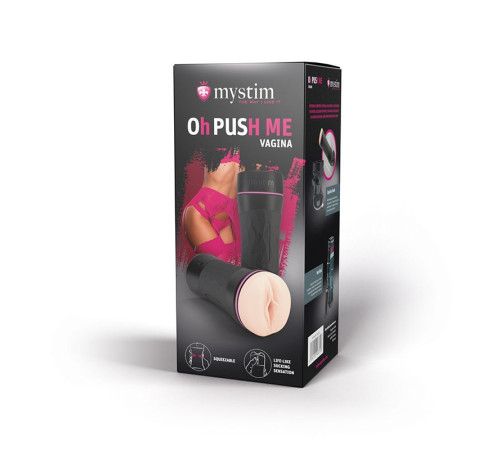 Мастурбатор-вагина в тубе Oh Push me