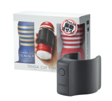 Набор Tenga Cup Vibrator 1st Set: вибратор Cup Vibrator, мастурбатор Original Vacuum Cup, мастурбатор Premium Original Vacuum Cup