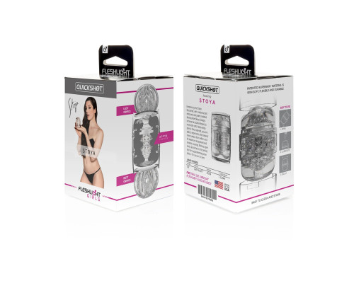 Заказать Мастурбатор Fleshlight Quickshot Stoya - вагина и анус Заказать Мастурбатор Fleshlight Quickshot Stoya - вагина и анус