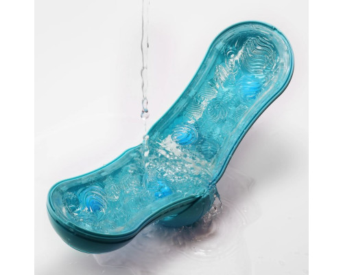 Заказать Голубой мастурбатор Tenga Flip ORB Ocean