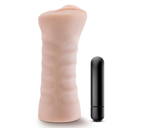 Телесный мастурбатор-вагина Ayumi с вибрацией