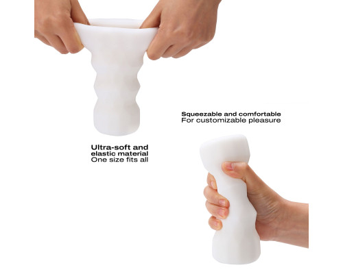 Заказать Белый мастурбатор Dorcel Cup Exotic