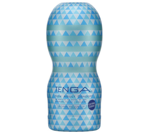 Мастурбатор с охлаждающей смазкой TENGA Original Vacuum Cup Extra Cool
