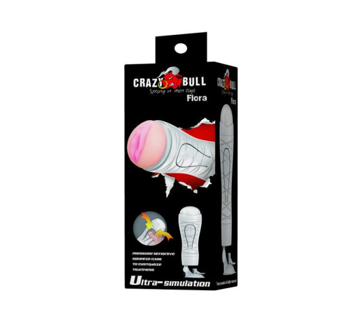 Мастурбатор-вагина Flora с присоской в основании