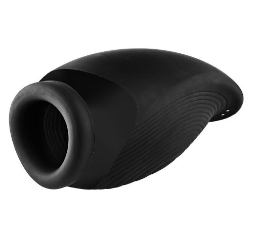 Мастурбатор с вибрацией и функцией нагрева Squeezable Stroker