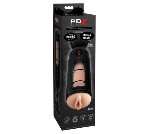 Мастурбатор-вагина с вибрацией Vibrating Mega Milker Мастурбатор-вагина с вибрацией Vibrating Mega Milker