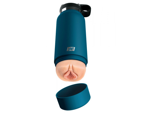 Заказать Мастурбатор-вагина в синей колбе F*ck Flask Заказать Мастурбатор-вагина в синей колбе F*ck Flask