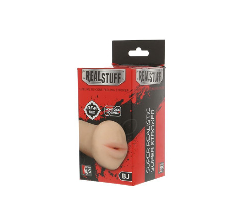 Заказать Нежный мастурбатор-ротик REALSTUFF 5INCH MASTURBATOR BJ