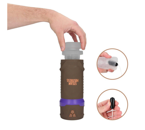 Интерактивный мастурбатор Misty с вакуумом, вибрацией и сжатием