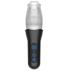Автоматический мастурбатор Oral Sex Masturbator с функциями ротации, вибрации и фрикций
