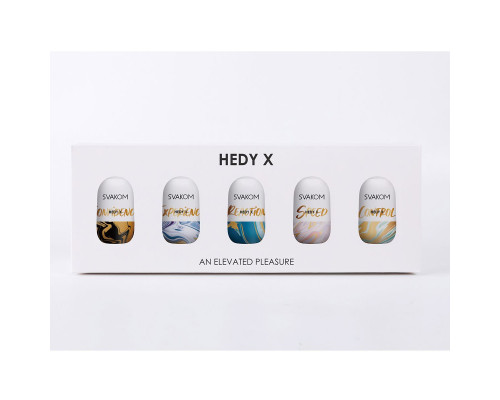 Заказать Набор из 5 мастурбаторов Hedy X5 Mixed Заказать Набор из 5 мастурбаторов Hedy X5 Mixed