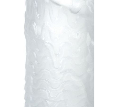 Белый мастурбатор A-Toys Pocket Wavy