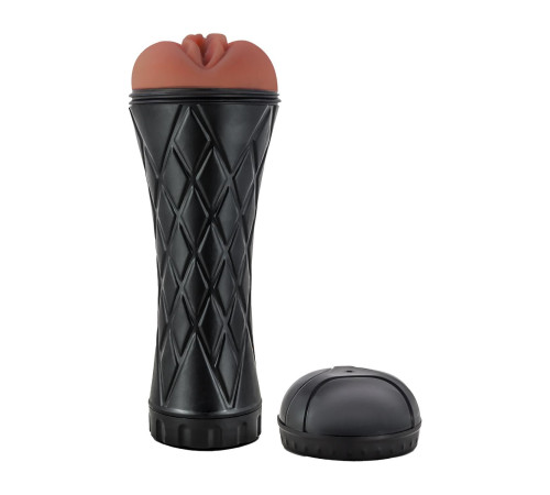 Коричневый мастурбатор-вагина Marly