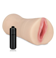 Мастурбатор-вагина с вибропулей VIBRATING PUSSY