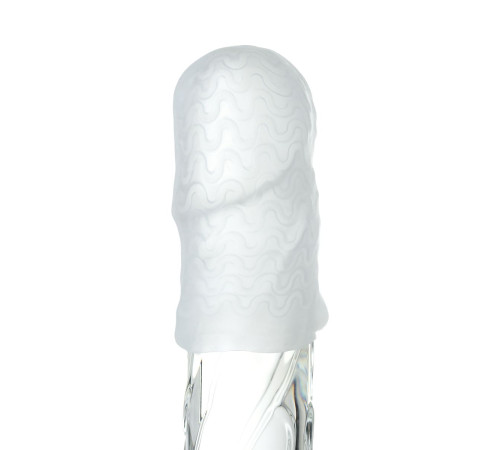 Белый мастурбатор A-Toys Pocket Wavy