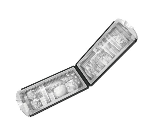 Чёрный мастурбатор FLIP HOLE BLACK Чёрный мастурбатор FLIP HOLE BLACK
