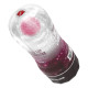 Заказать Прозрачный текстурированный мастурбатор Vacuum Cup Masturbator Black Hole