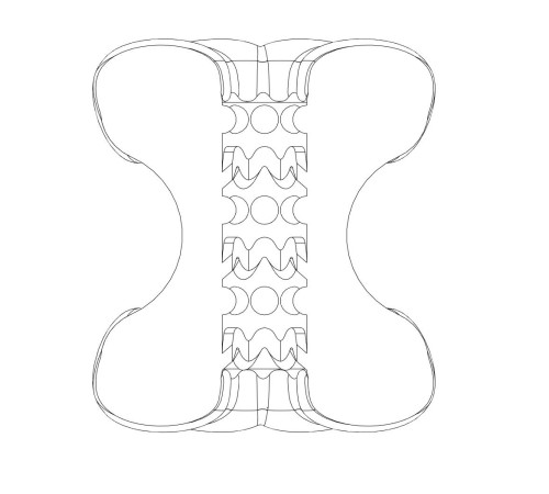 Телесный мастурбатор-стоппер Homme Royal Henchman