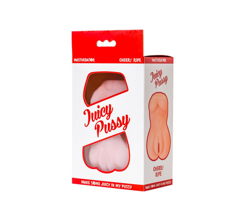 Телесный мастурбатор Juicy Pussy Cherry Ripe