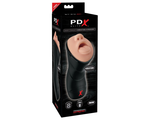 Мастурбатор-ротик Deep Throat Vibrating Stroker Мастурбатор-ротик Deep Throat Vibrating Stroker