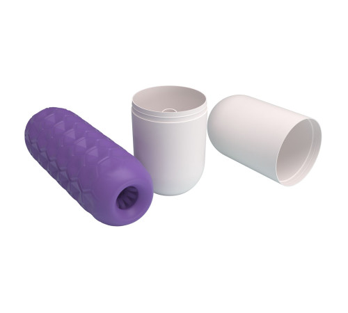 Фиолетовый мастурбатор Venus-X Twin balls