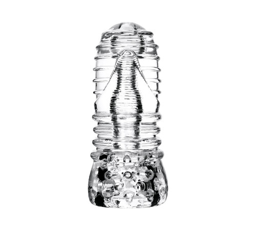 Прозрачный мастурбатор  Lingam Savitri