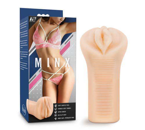 Телесный мастурбатор-вагина M for Men Minx