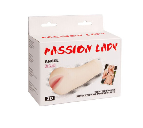 Мастурбатор-ротик  Angel - 17,4 см.