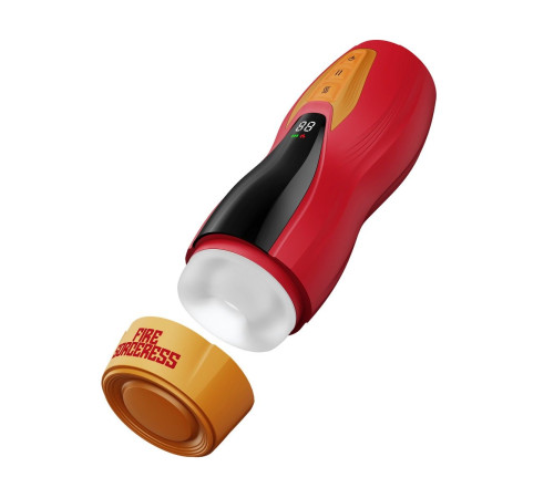 Интерактивный мастурбатор Solara с нагревом, вибрацией и поступательными движениями