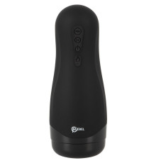 Черный вибромастурбатор с подогревом Masturbator with 3 Functions