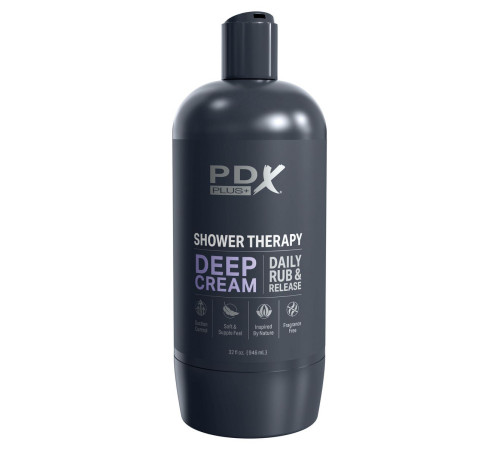Мастурбатор в бутылке Shower Therapy Deep Cream Мастурбатор в бутылке Shower Therapy Deep Cream