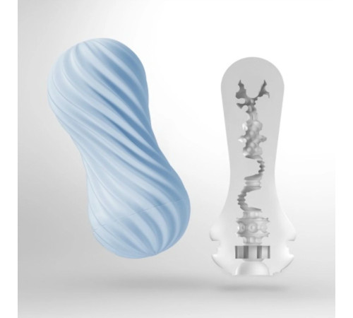 Мастурбатор Tenga Flex Bubbly Blue
