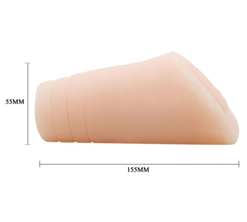 Телесный тугой мастурбатор-вагина Passion Lady