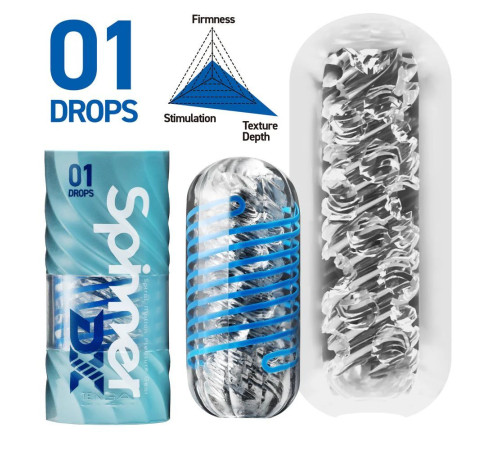 Мастурбатор Tenga Spinner DX 01 Drops