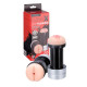 Заказать Мастурбатор 2-в-1 REALSTUFF 2 IN 1 HUMMER ANUS   VAGINA: вагина и анус