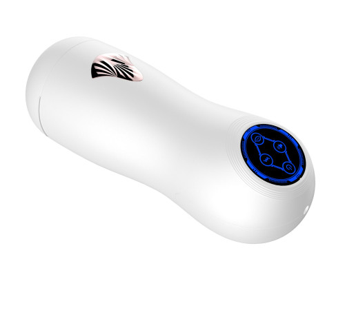 Реалистичный мастурбатор в колбе с функцией всасывания