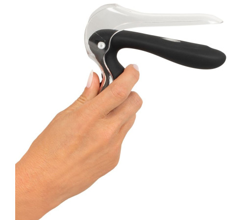 Вагинальный расширитель Vibrating Speculum с вибрацией и подсветкой