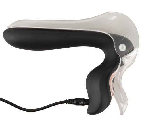 Вагинальный расширитель Vibrating Speculum с вибрацией и подсветкой