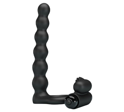 Черная насадка для двойной стимуляции Hercules Penis Sheath III - 15,3 см. Черная насадка для двойной стимуляции Hercules Penis Sheath III - 15,3 см.