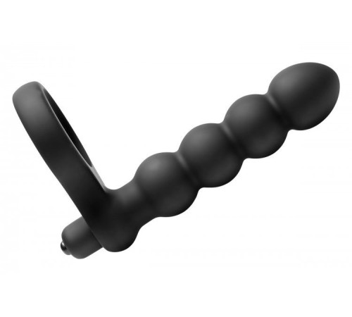 Насадка для двойного проникновения Double Fun Cock Ring with Double Penetration Vibe