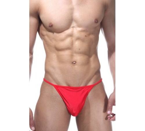 Мужские трусы-стринги на тонких бретелях